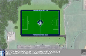 Athletic Field Drawing 2025