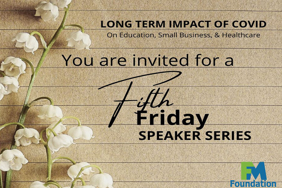 Fifth Friday Speaker Series June 30th