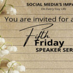Fifth Friday Speaker Series September 29th