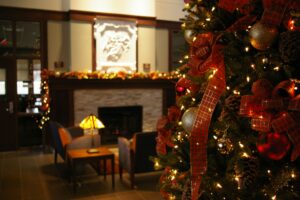 allen house holiday photo