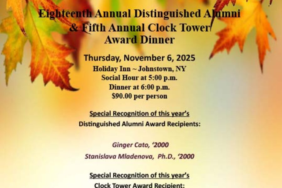 Eighteenth Annual Distinguished Alumni Dinner