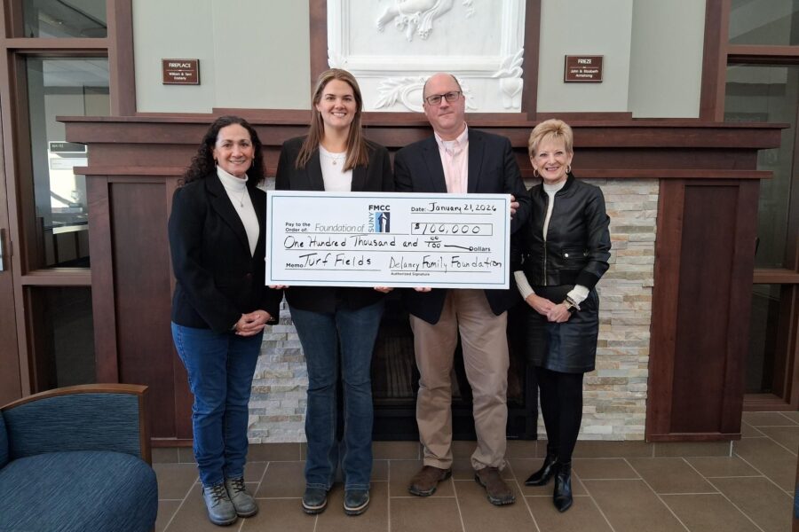A Legacy Investment: The Delaney Family Foundation Commits $100,000 to FMCC’s New Athletic Turf Field