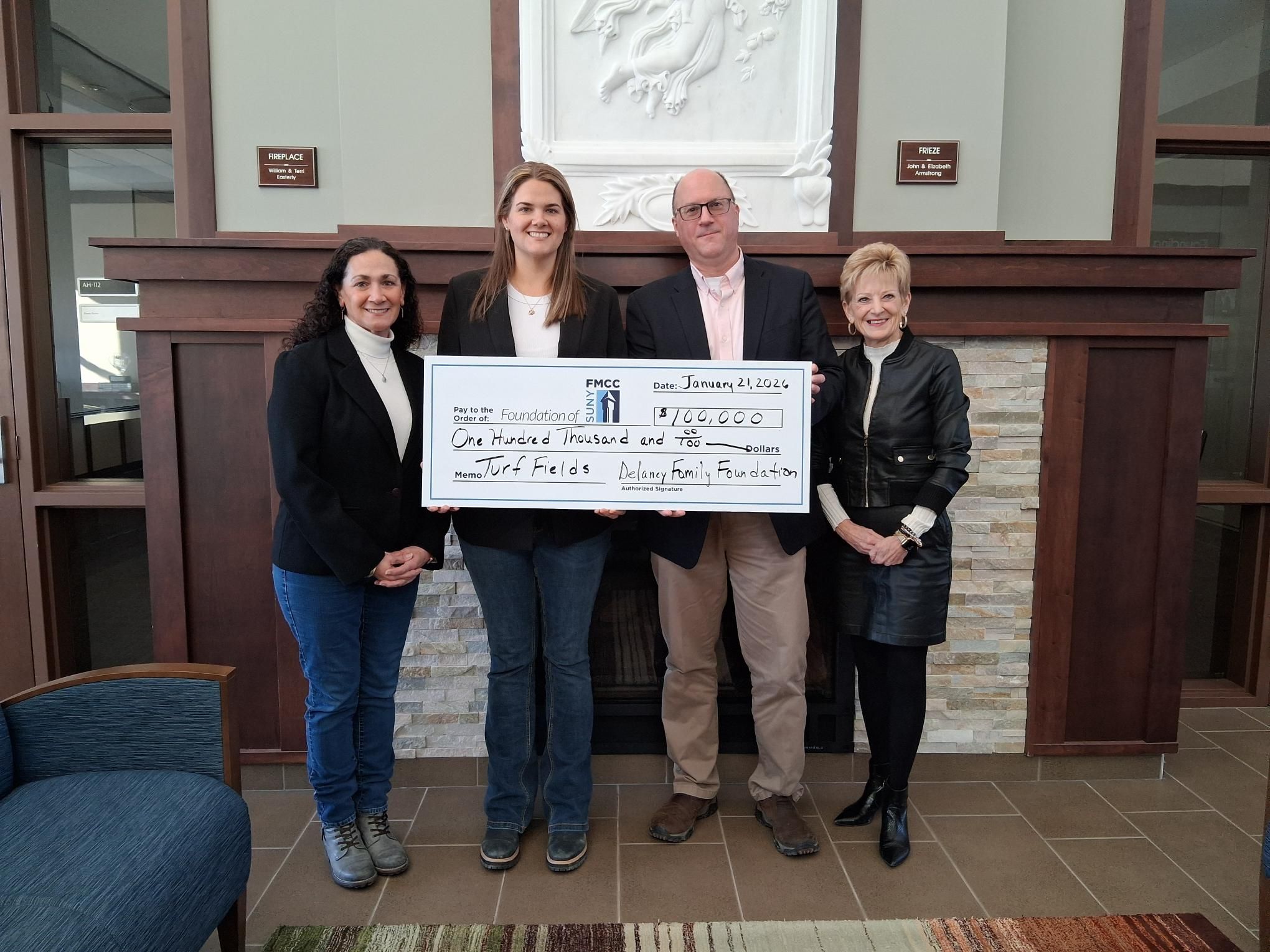 Delaney Family Foundation Donation Photo